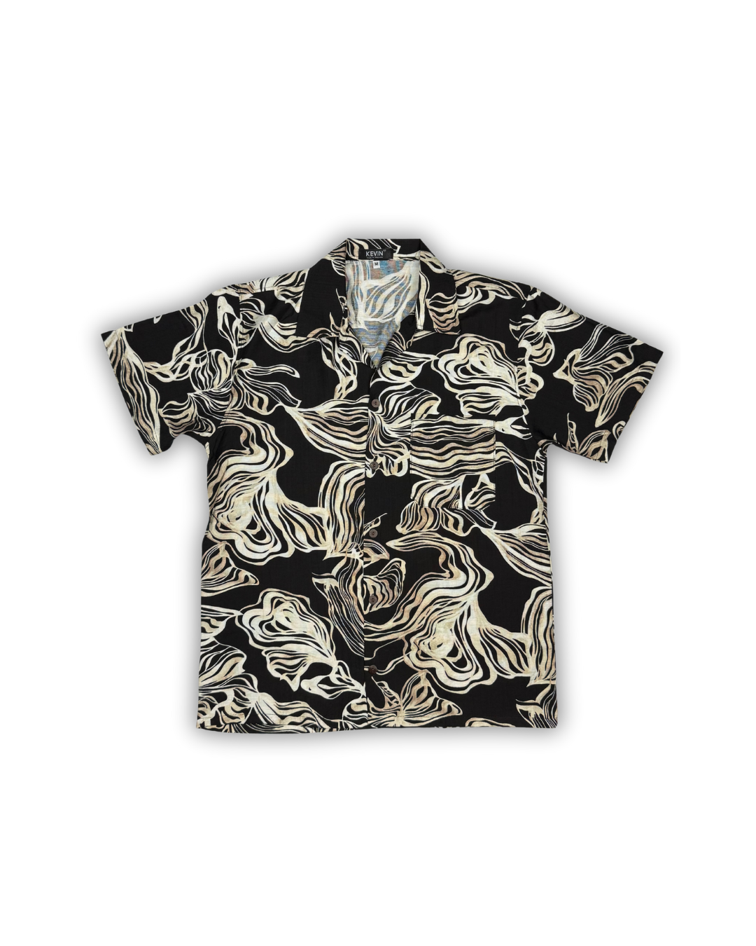 Black Marble Camp Shirt