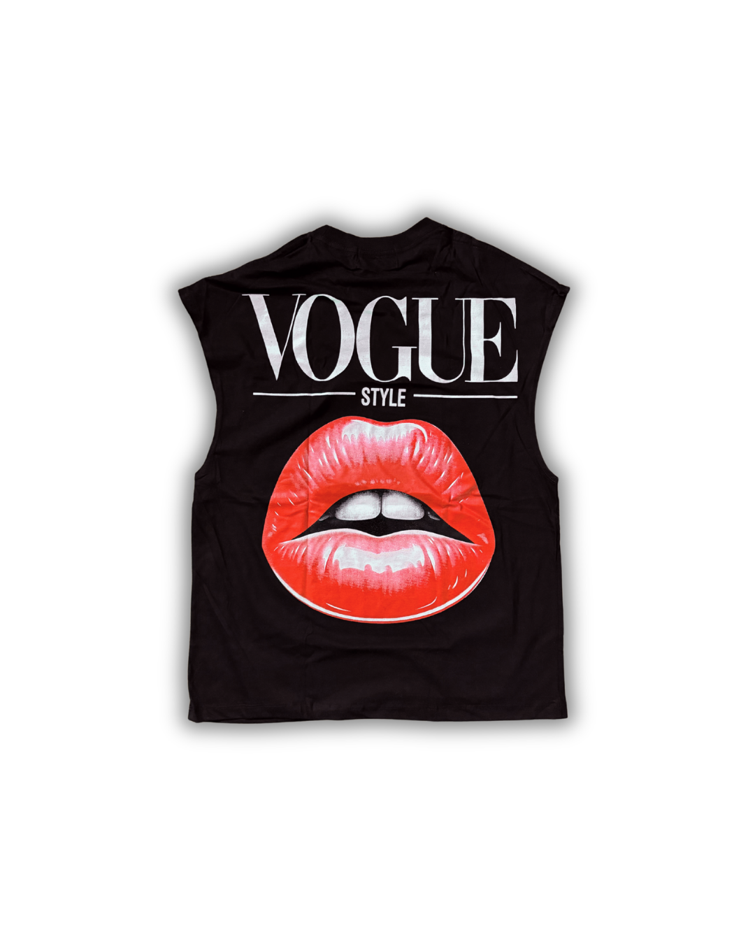 Vogue Dogs Muscle Tee – Black