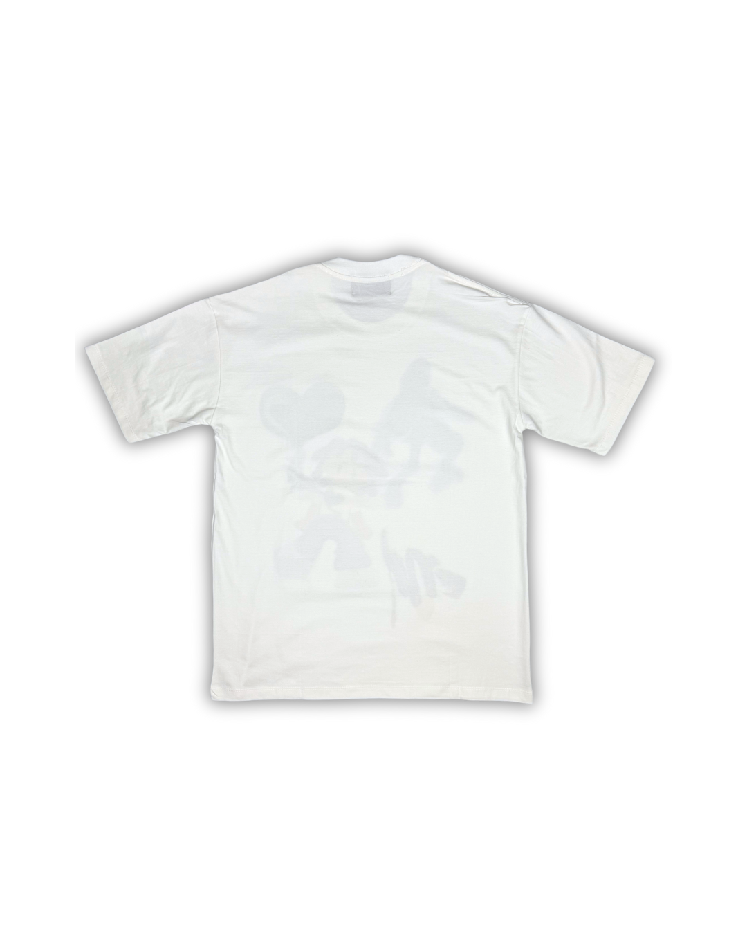 White Character Graphic Tee