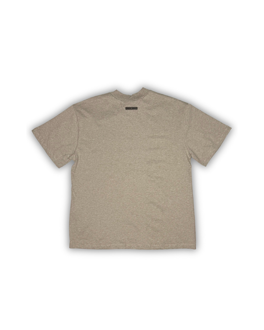 Beige Fear of God Essentials Inspired T-Shirt