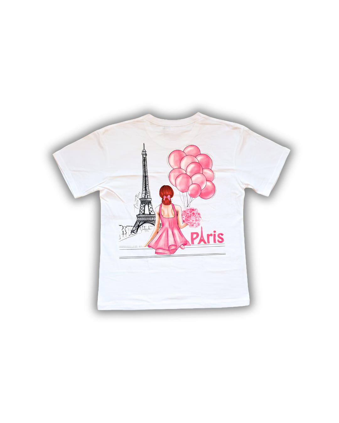 Paris Graphic Tee — White