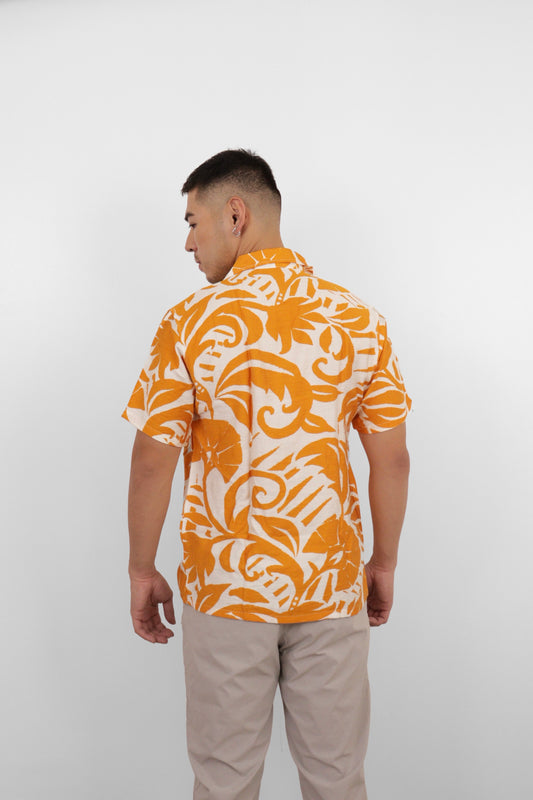 Tropic Sunset Camp Shirt