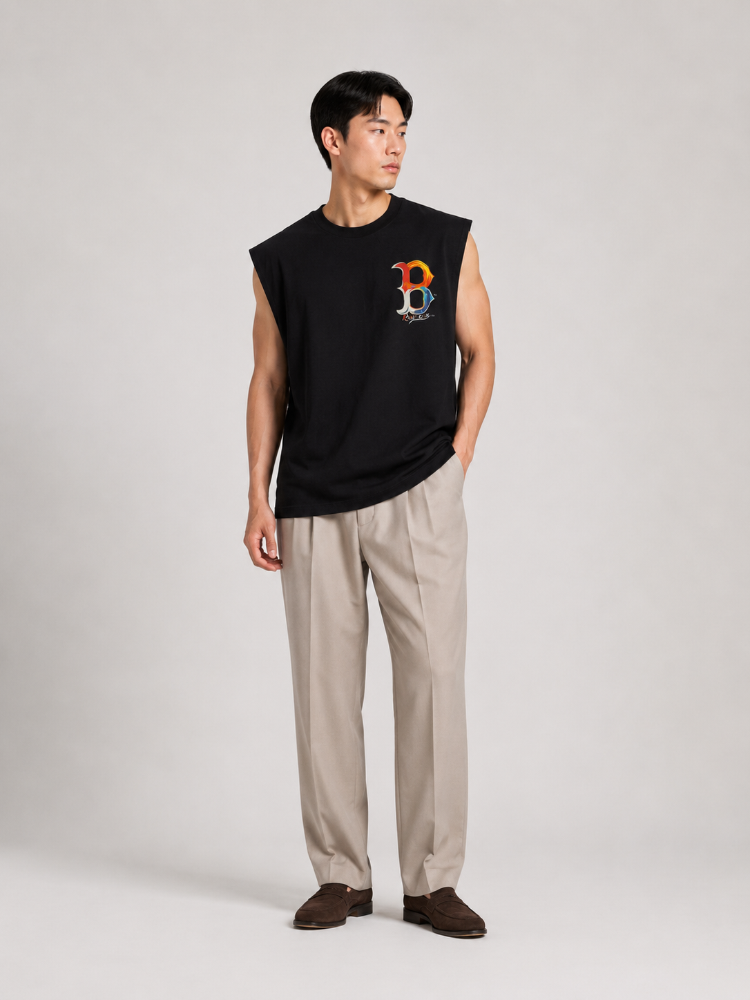 Boston Red Sox Black Sleeveless Tee