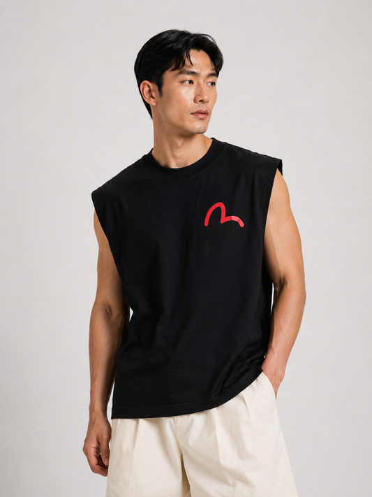 Evisu Heritage Sleeveless Tee