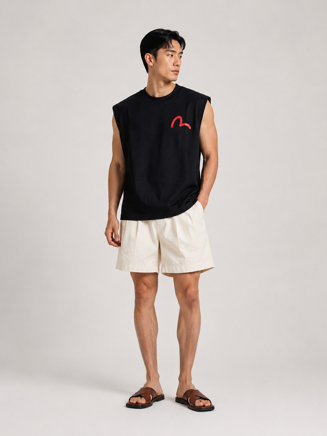Evisu Heritage Sleeveless Tee