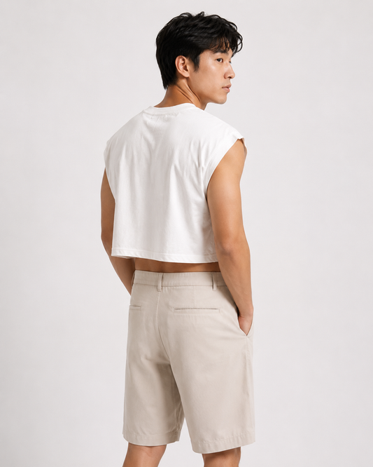 Tiger Balm Cropped Muscle Tee
