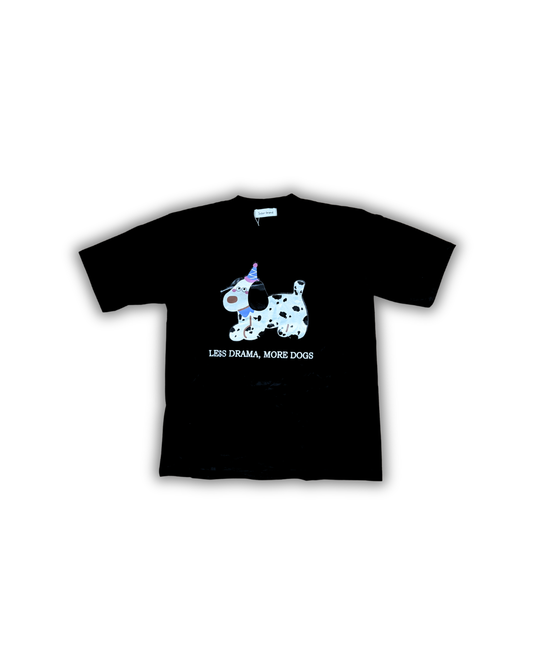 Less Drama Tee — Black