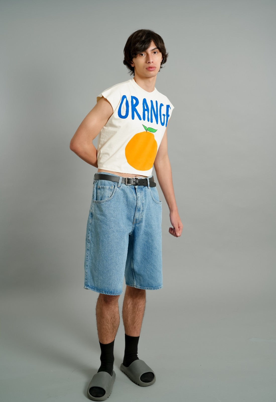 Orange Graphic Tee