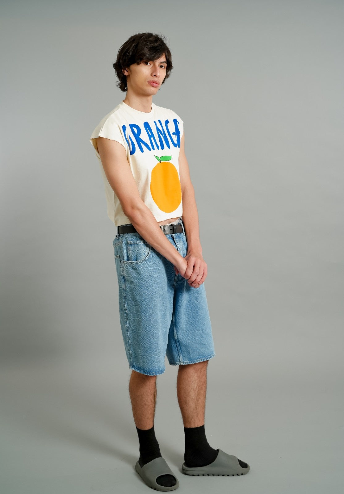 Orange Graphic Tee