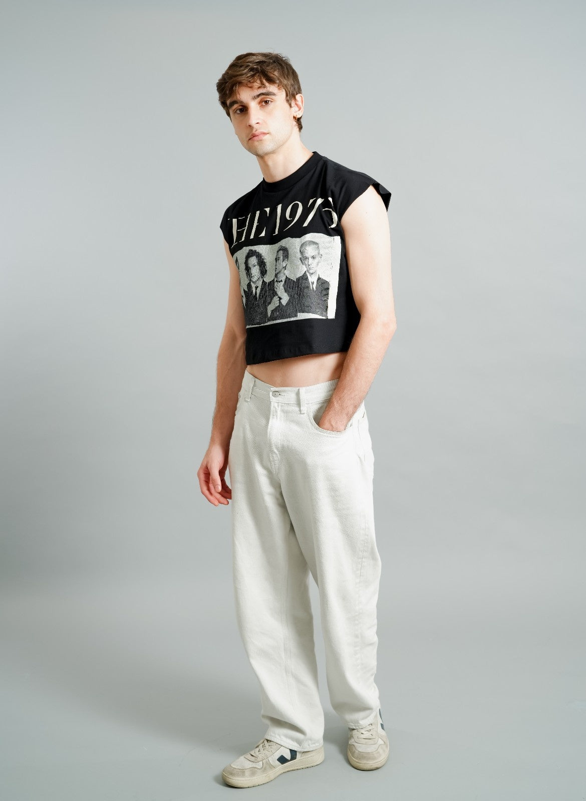 Black "The 1975" Graphic Tee