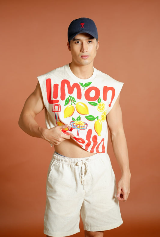 Navy Ami Inspired Heart Cap