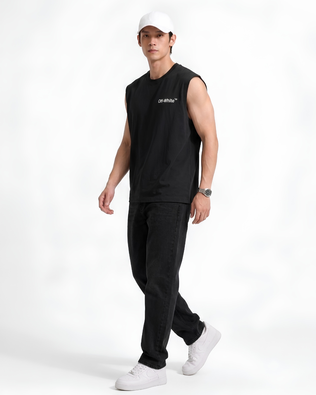 Off White x Mickey Sleeveless Tee