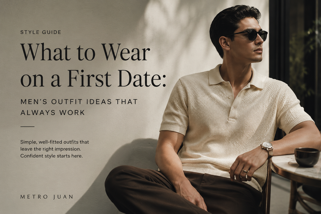 What to Wear on a First Date: Men's Outfit Ideas That Always Work