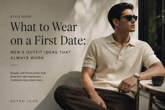 What to Wear on a First Date: Men's Outfit Ideas That Always Work