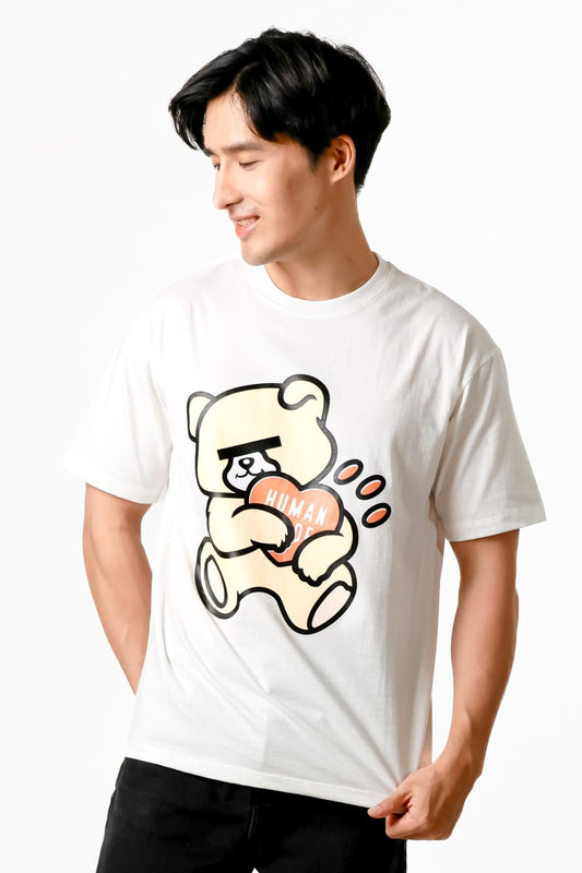 Human Made Bear Graphic Tee — White