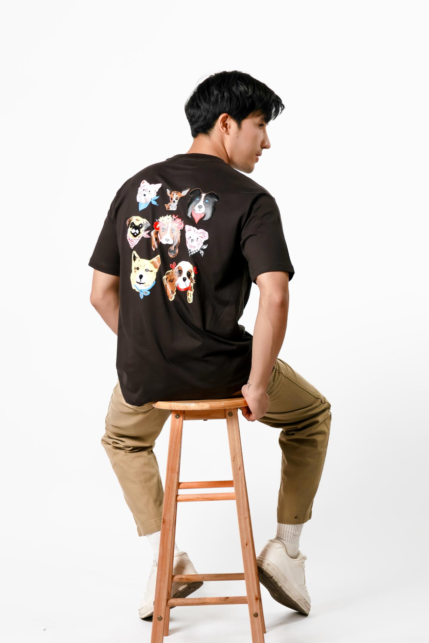 Gallery Dogs Graphic Tee — Black