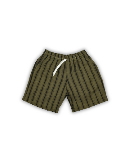 Olive Striped Co-ord Set