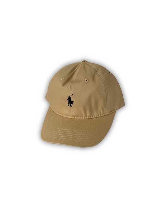 Ralph Lauren Inspired Classic Polo Cap – Beige