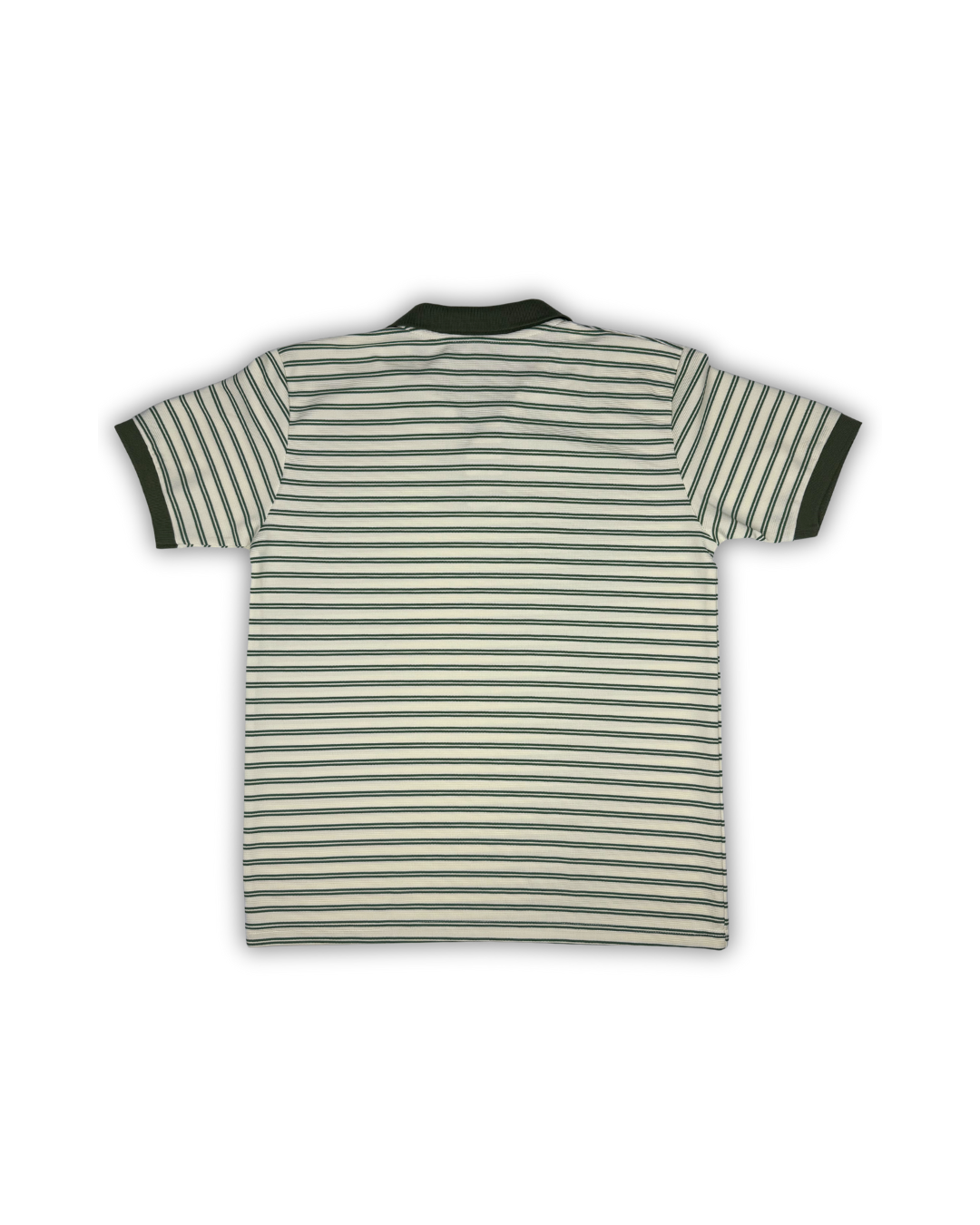 Olive Pinstripe Polo