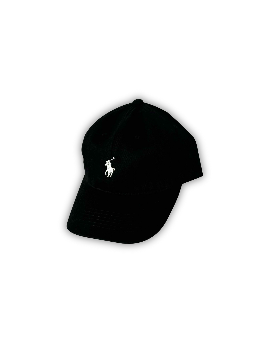 Ralph Lauren Inspired Classic Polo Cap – Black