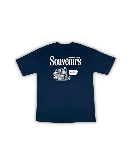 Navy Souvenirs Tee