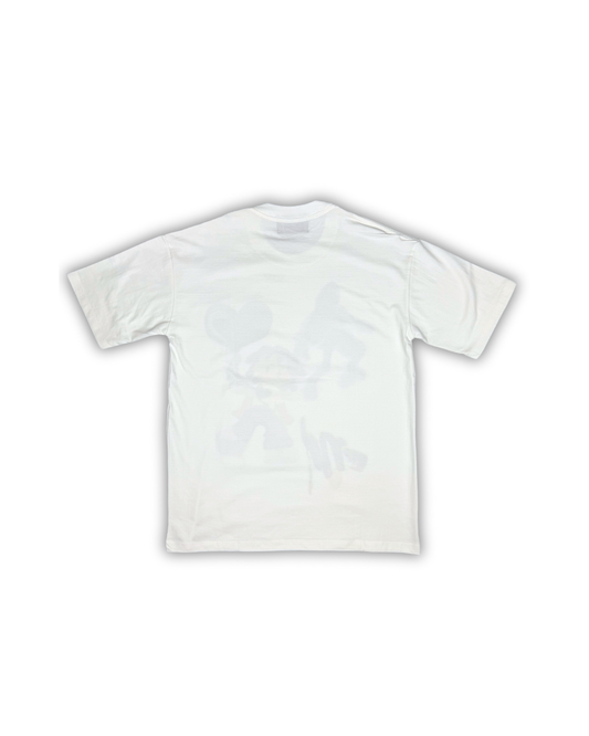 White Character Graphic Tee