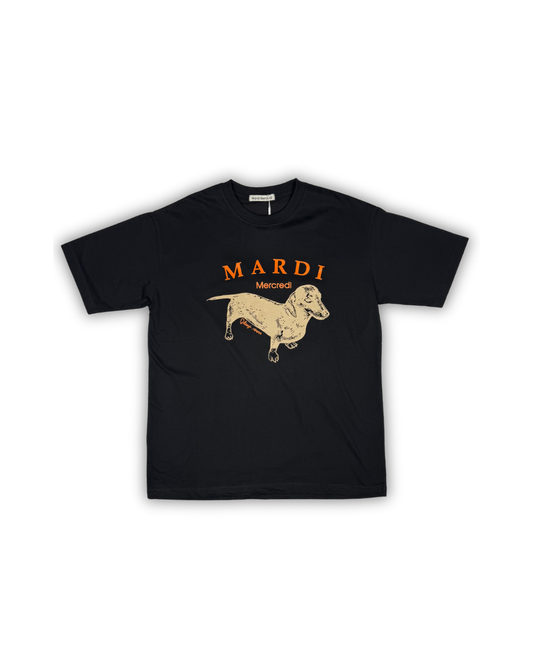 Black Ddanji-Inspired T-Shirt
