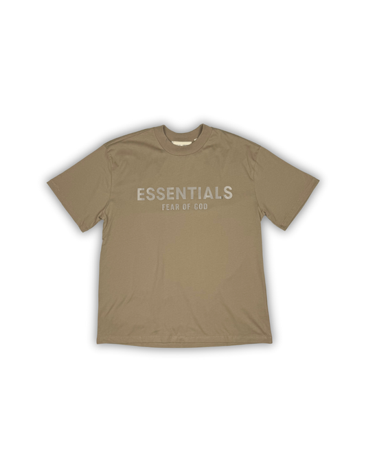 Brown Essentials Logo Inspired T-Shirt