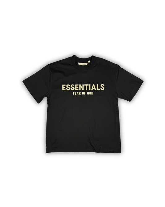 Black Essentials Logo Inspired T-Shirt