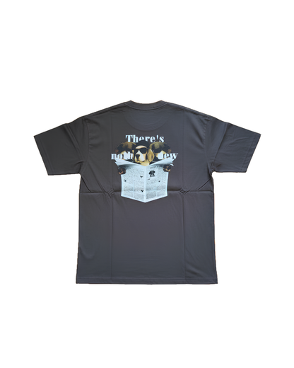 Workwear Dachshund Graphic Tee – Charcoal