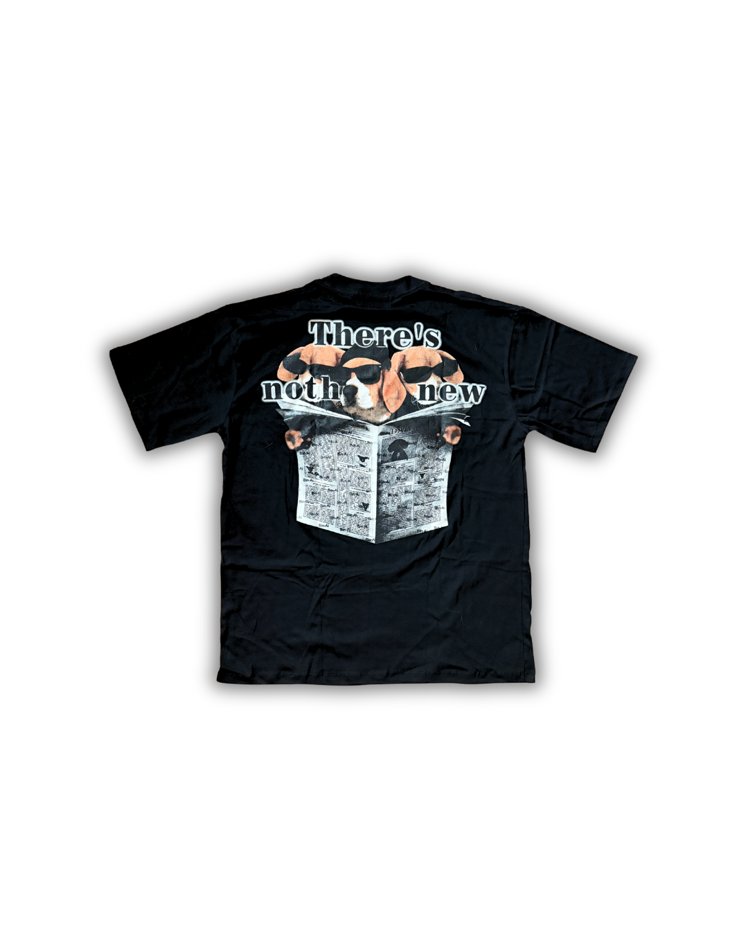Workwear Dachshund Graphic Tee — Black