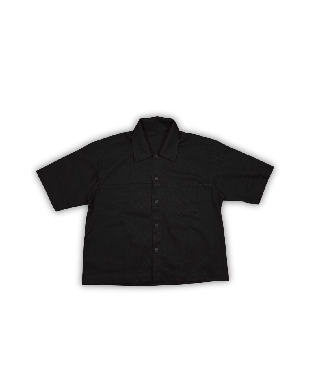 Black Utility Camp Shirt