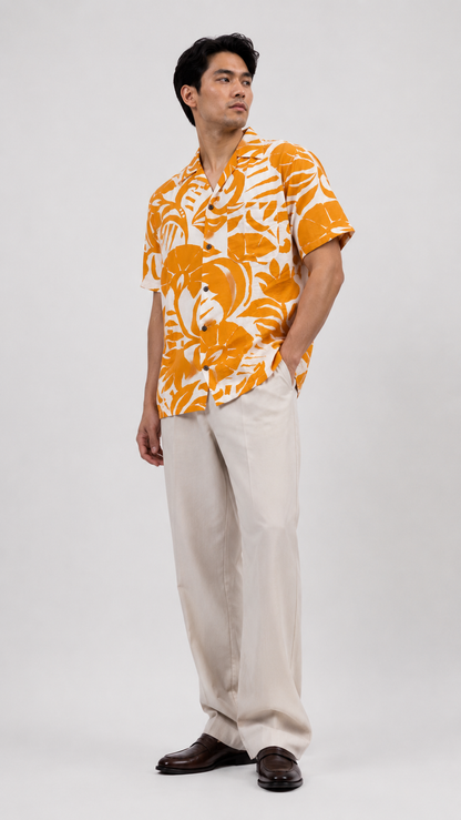 Tropic Sunset Camp Shirt