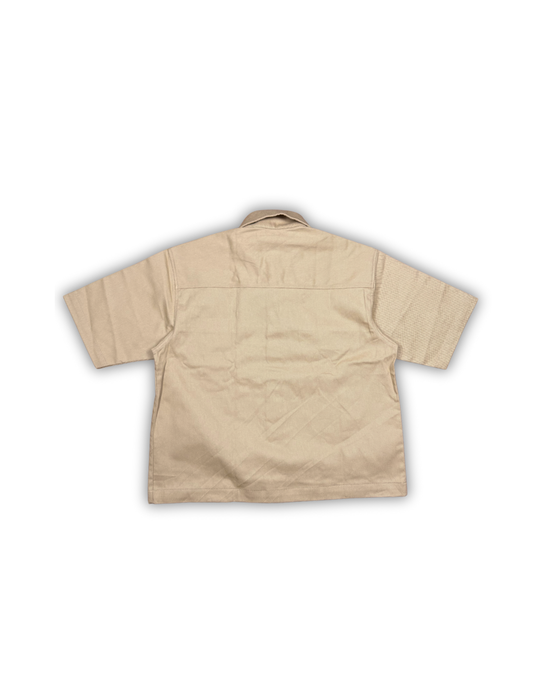 Beige Utility Camp Shirt