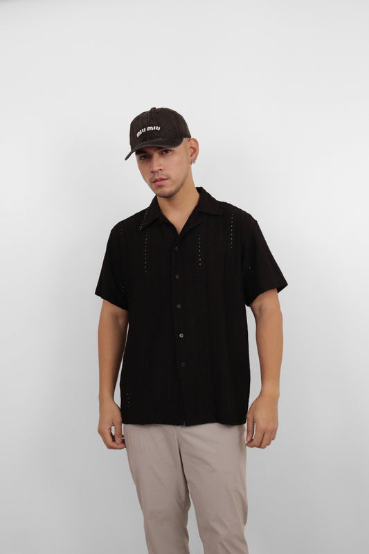 Miu Miu Inspired Black Denim Cap