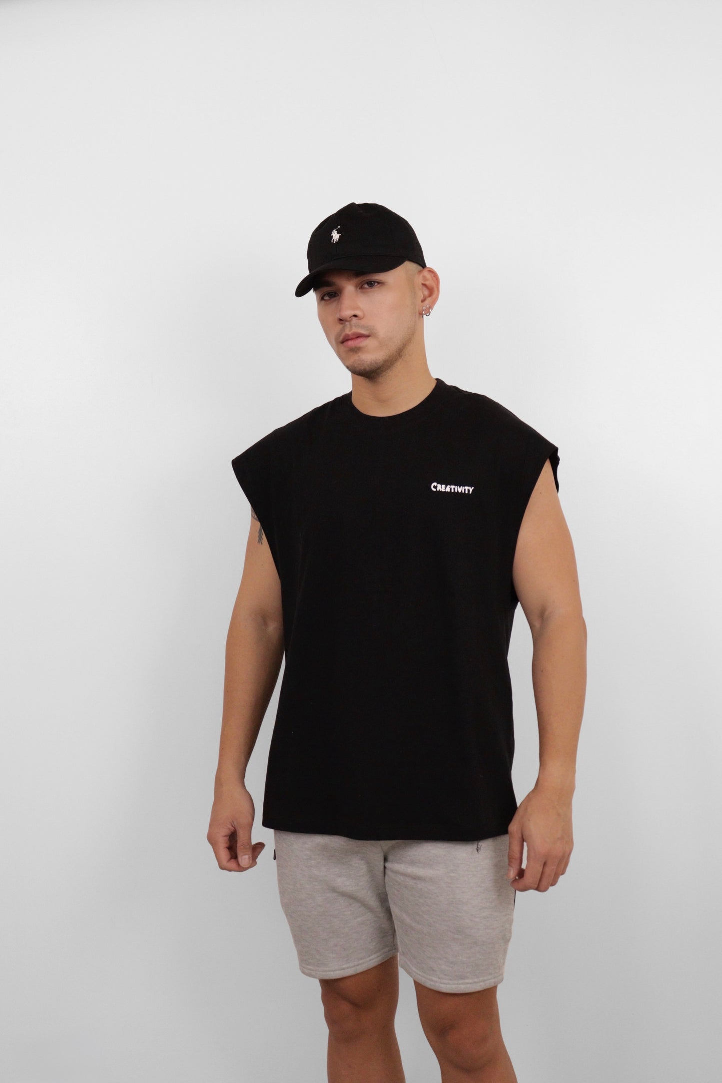 Black "A Streetcar Named Desire" Graphic Muscle Tee