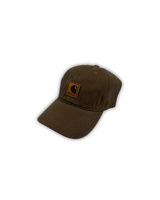 Carhartt-Inspired Canvas Cap – Brown