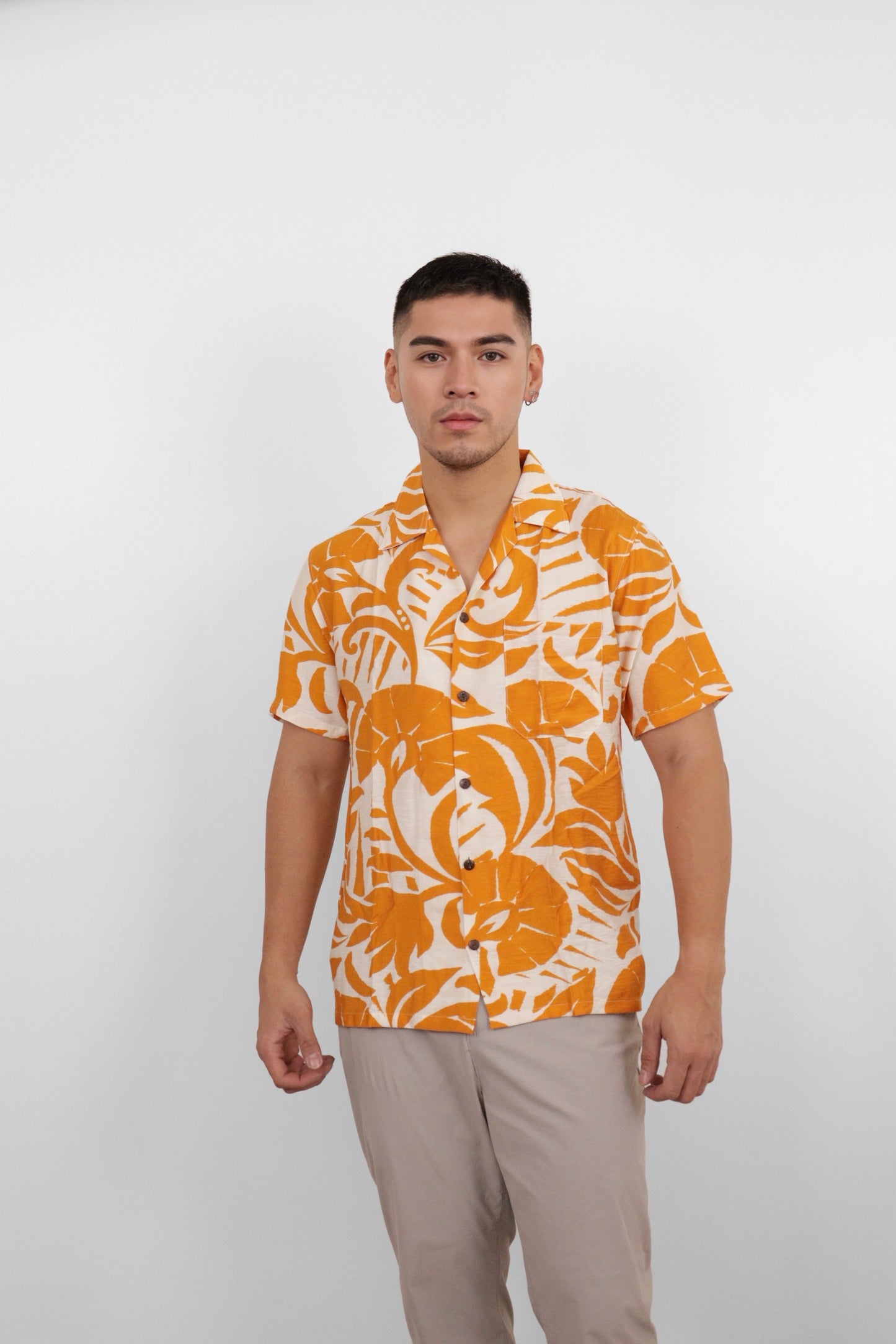 Tropic Sunset Camp Shirt