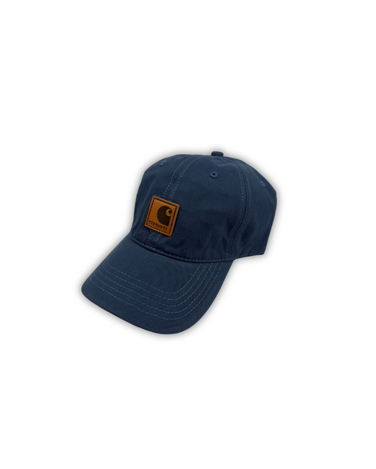 Carhartt-Inspired Canvas Cap – Navy Blue