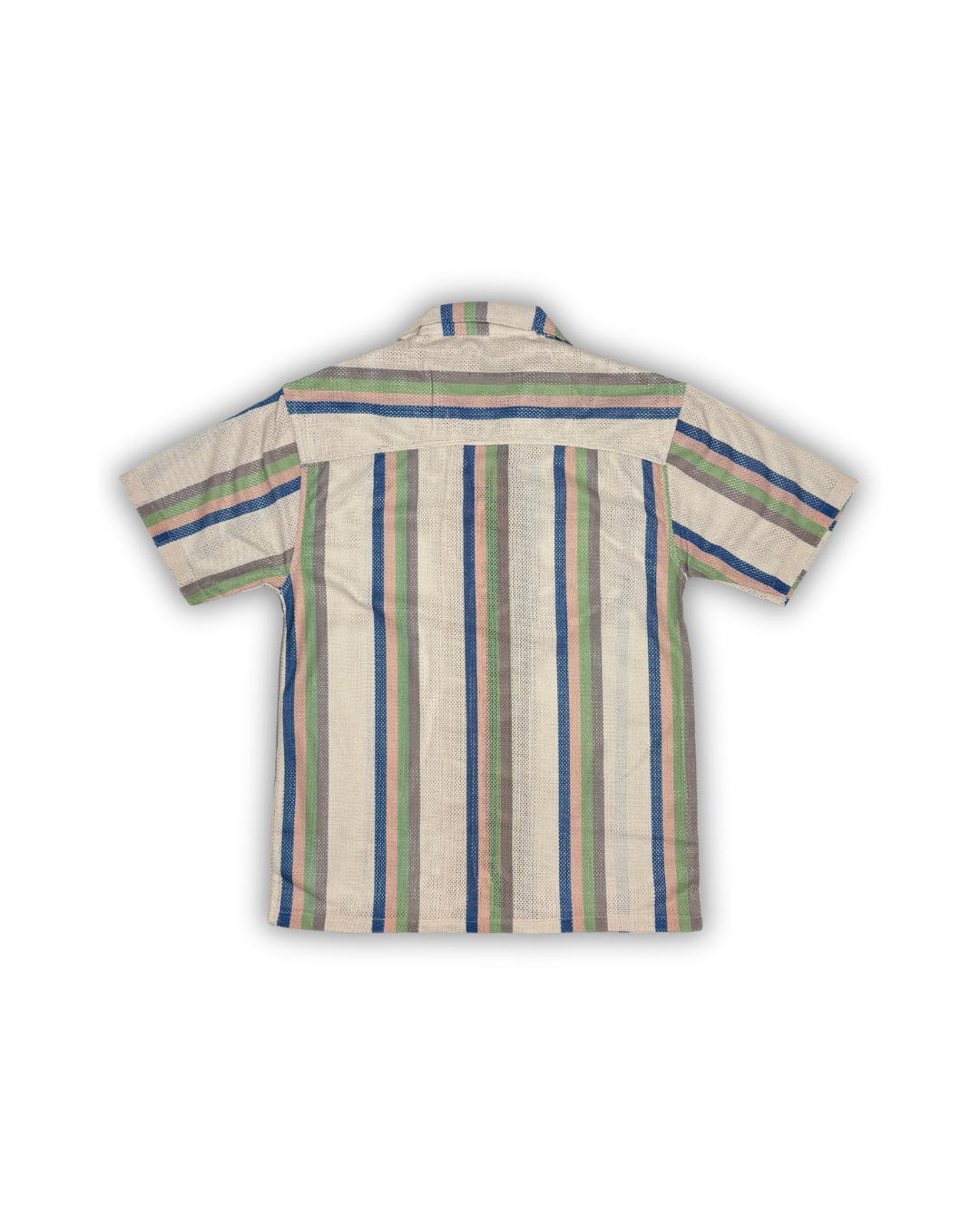 Coastal Stripe Camp Shirt