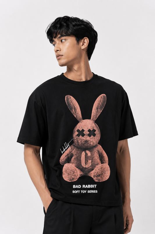 Bad Rabbit Tee — Black