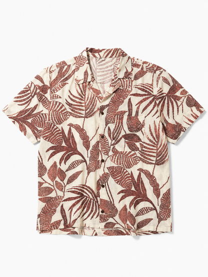Desert Palm Resort Shirt - Slimfit