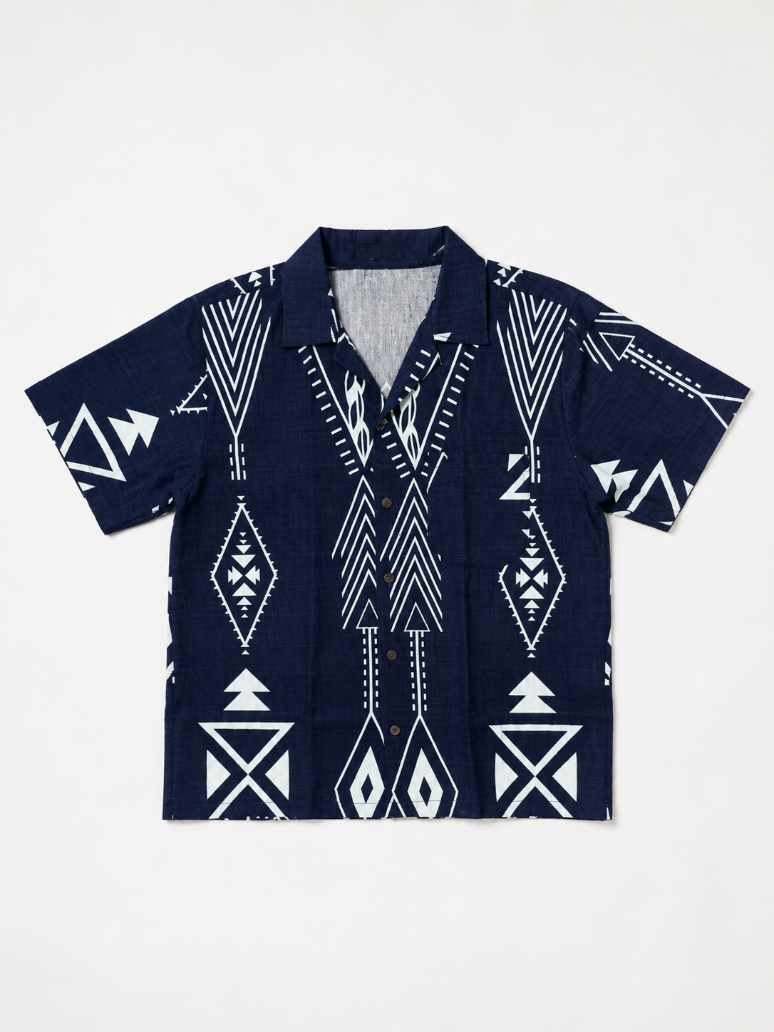 Midnight Tribal Resort Shirt - Slimfit