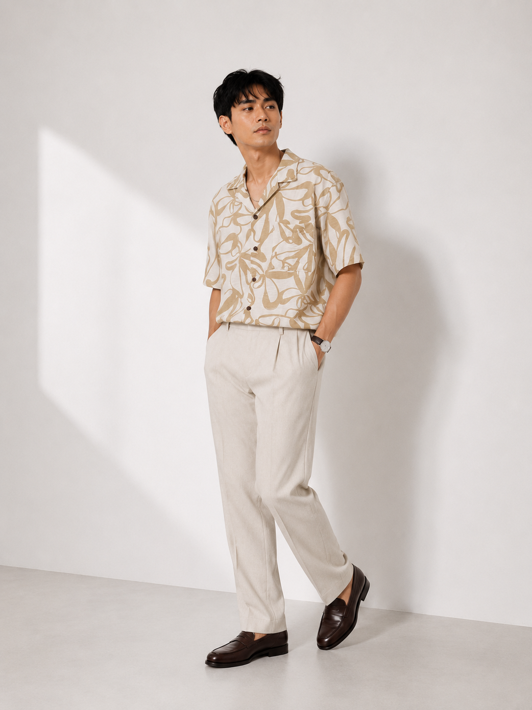 Sand Dune Abstract Resort Shirt