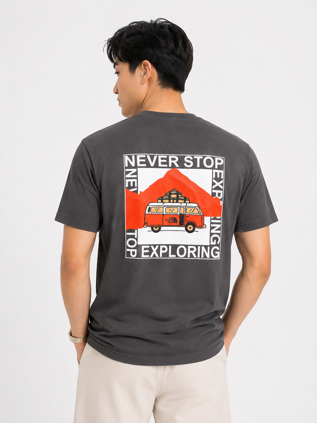 Explorer Charcoal Tee