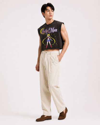 Sailor Moon Cropped Muscle Tee