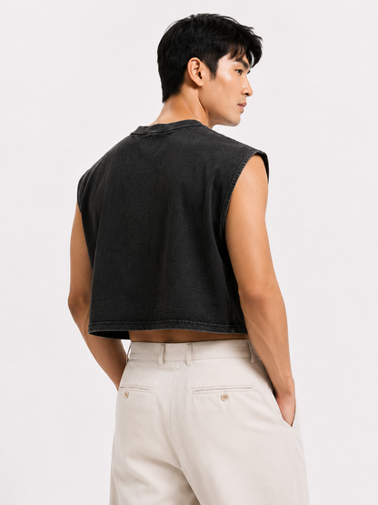 M&M's Racing Team Cropped Muscle Tee