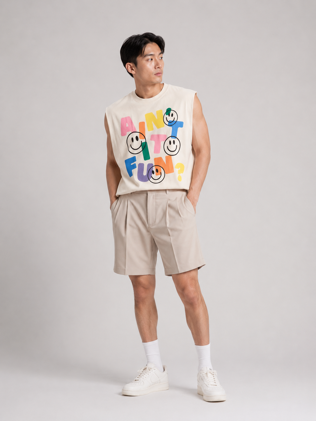 Ain't It Fun Sleeveless Tee