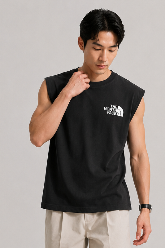 The North Face Mountain Graphic Black Sleeveless Tee