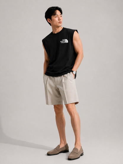 The North Face Mountain Graphic Black Sleeveless Tee